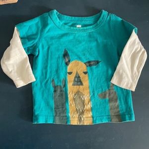 Tea collection 6-12 month shirt